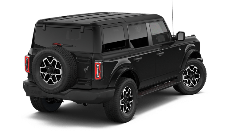 2026 Ford Bronco — rear three-quarter view