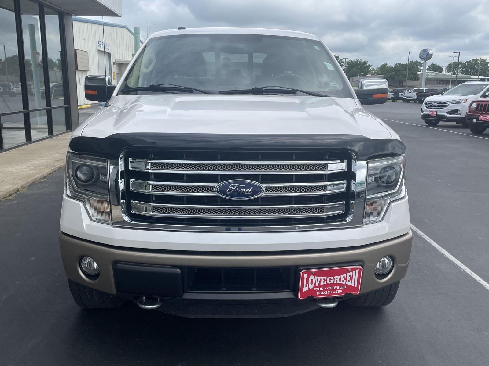 2014 Ford F-150 — rear three-quarter view